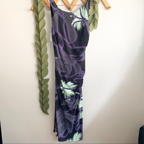 Versace Collection Tropical Print Dress - Picture 6 of 10